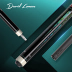 Taco de billar de fibra de carbono DAVID LOMAN de 58 pulgadas, junta de 8 pines de 3/8 x 11,5 mm, 12,5 mm, 19 oz/19,5 oz 