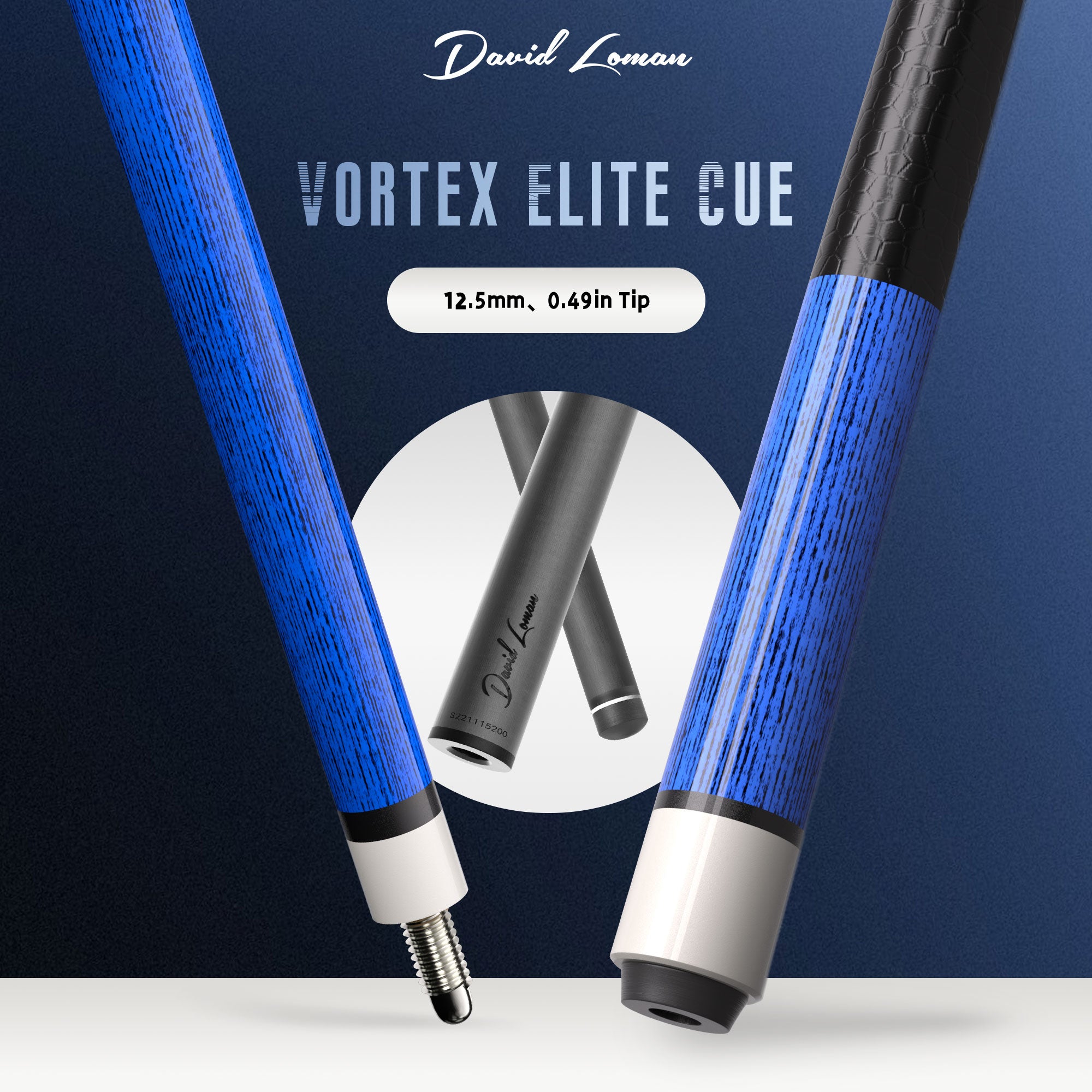 Vortex Elite cue-12.5mm