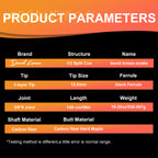 DAVID LOMAN High quality products designed with advanced snake pattern series carbon fiber pool cue