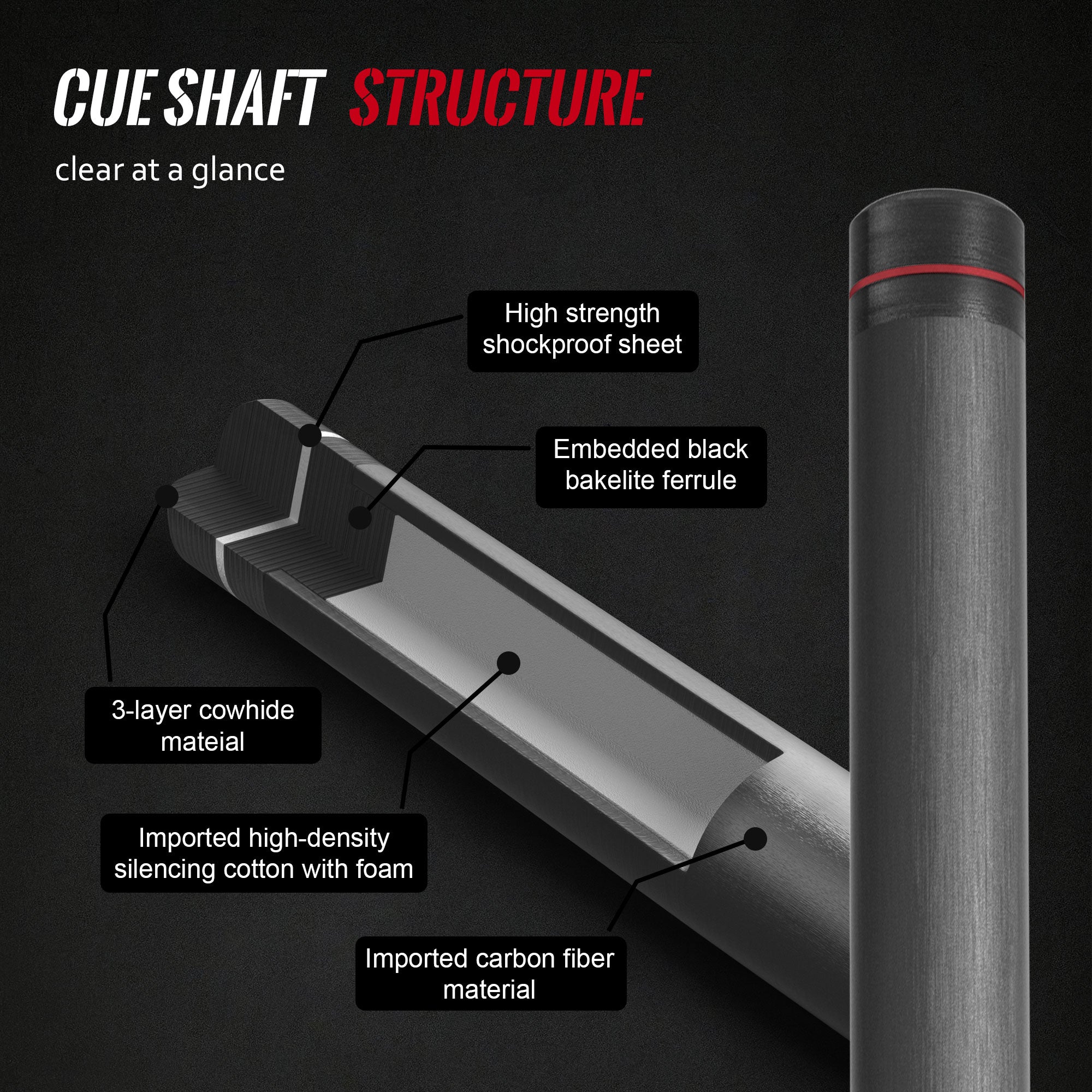 Break & Jump cue – DAVID LOMAN BILLIARD CUES