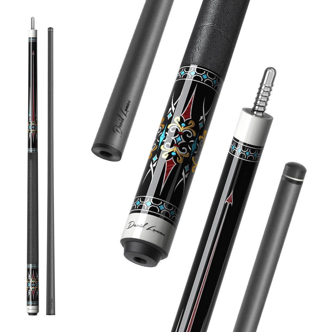 Xuan-Arrow Star Pool Cue DAVID LOMAN BILLIARD CUES