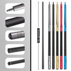 David Loman Aluminum alloy billiard cue Swordsman billiard cue，alloy with carbon fiber pool cue