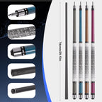 DAVID LOMAN Bird eyed lizard pattern carbon fiber pool cue 58" Black Carbon Billiard Pool Cue Stick Black technology