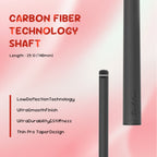 David Loman Carbon fiber billiard cue stick, Professional billiard cue,100% Carbon fiber ,3/8*8 Joint ,pink pig