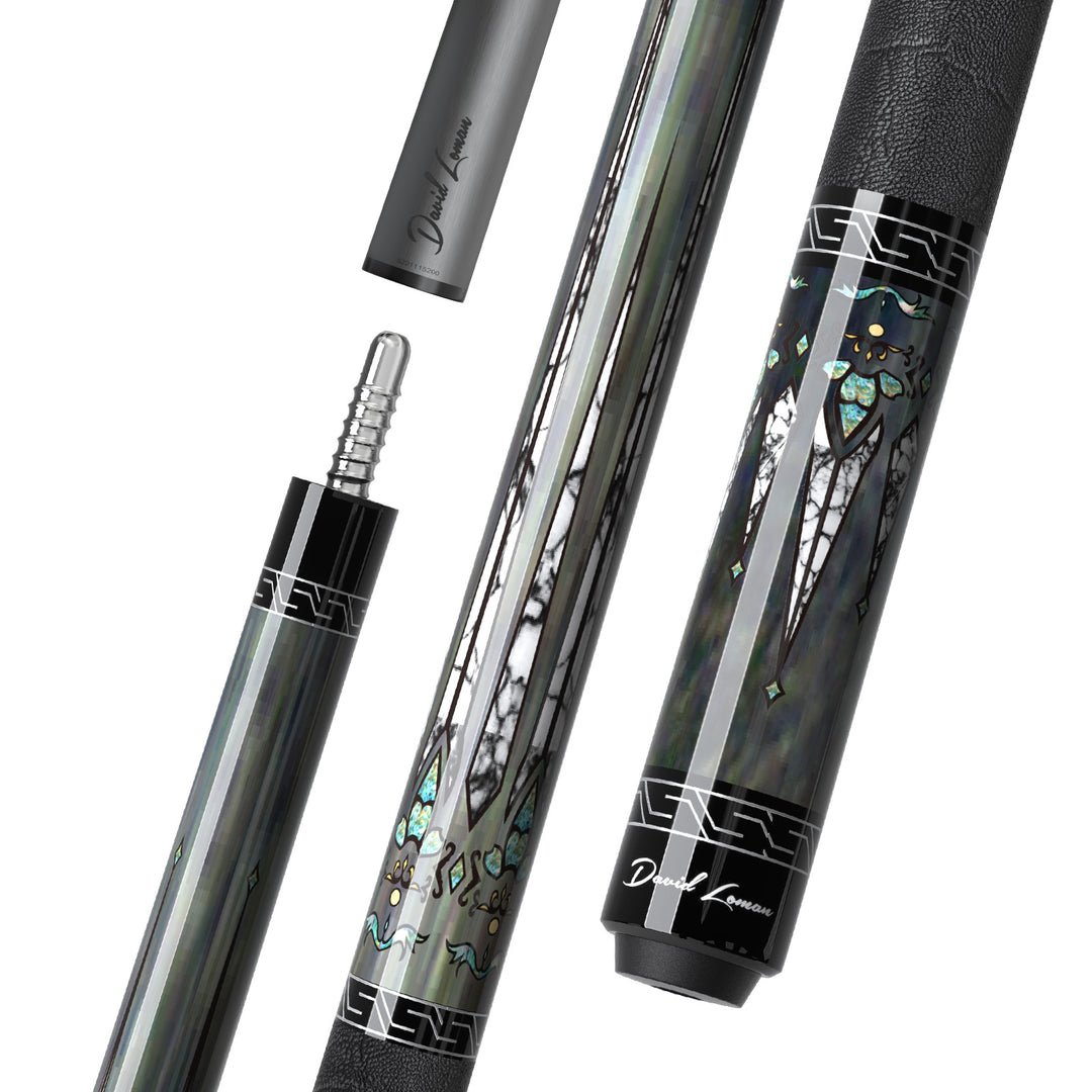 Lotus Pool Cue DAVID LOMAN BILLIARD CUES
