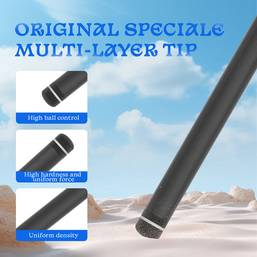 David Loman blue sky Carbon fiber billiard cue stick 100% Carbon fiber Professional billiard cue