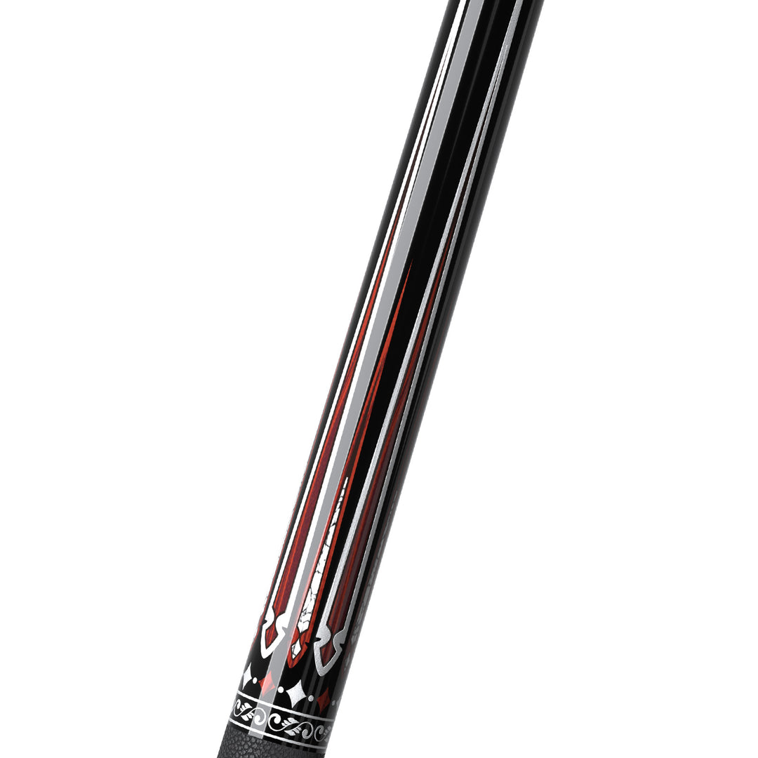 Black Flame Pool Cue DAVID LOMAN BILLIARD CUES