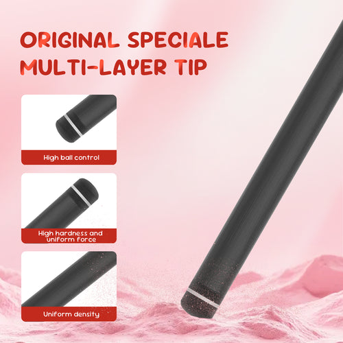 David Loman pink pig Carbon fiber billiard cue stick, Professional billiard cue,100% Carbon fiber ,3/8*8 Joint ,pink pig