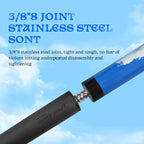 David Loman Carbon fiber billiard cue stick, Professional billiard cue,100% Carbon fiber ,bule sky