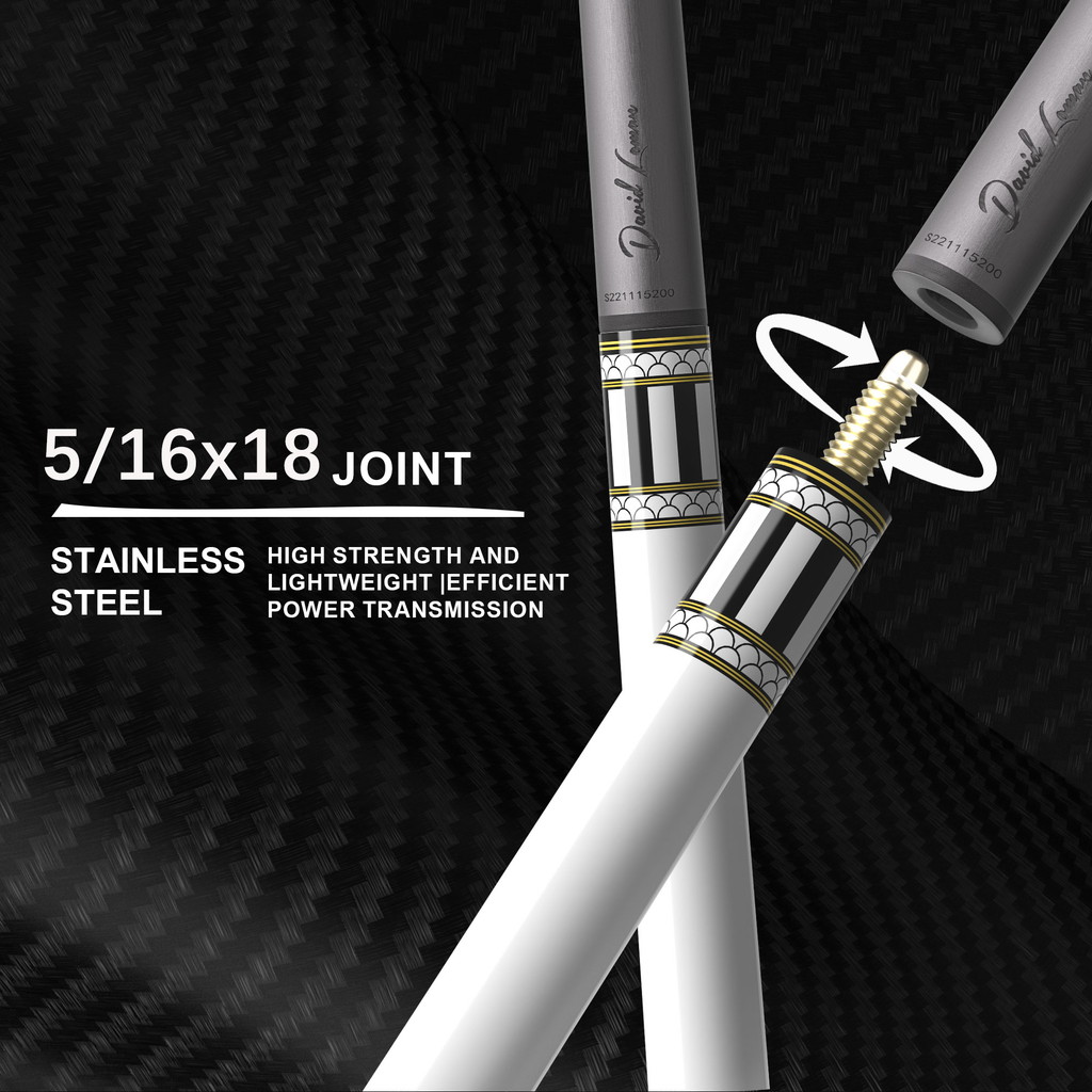 White Dragon Billiard Cue