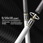 White Dragon billiard cue