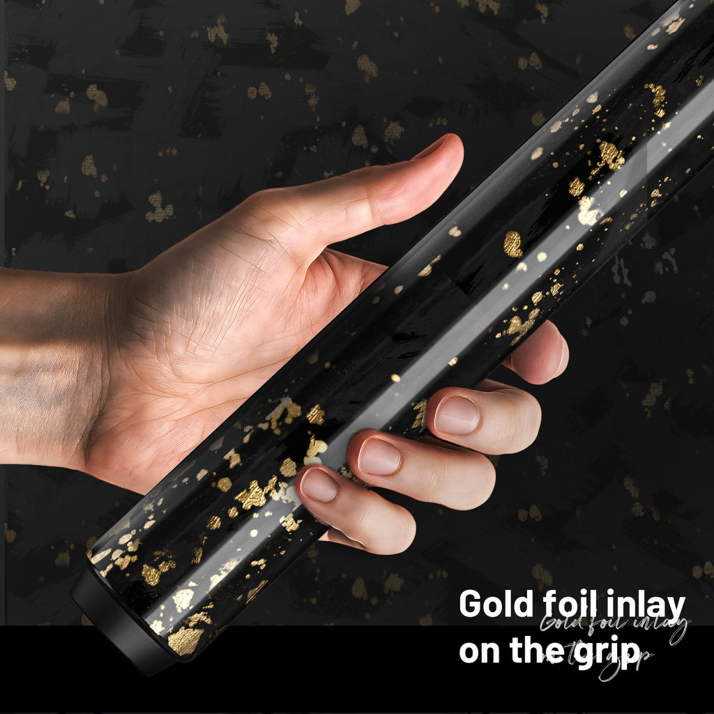 David Loman Cue Stick Carbon Fiber Billiard Stick Gold tin foil All carbon fiber，Professional carbon fiber pool cue