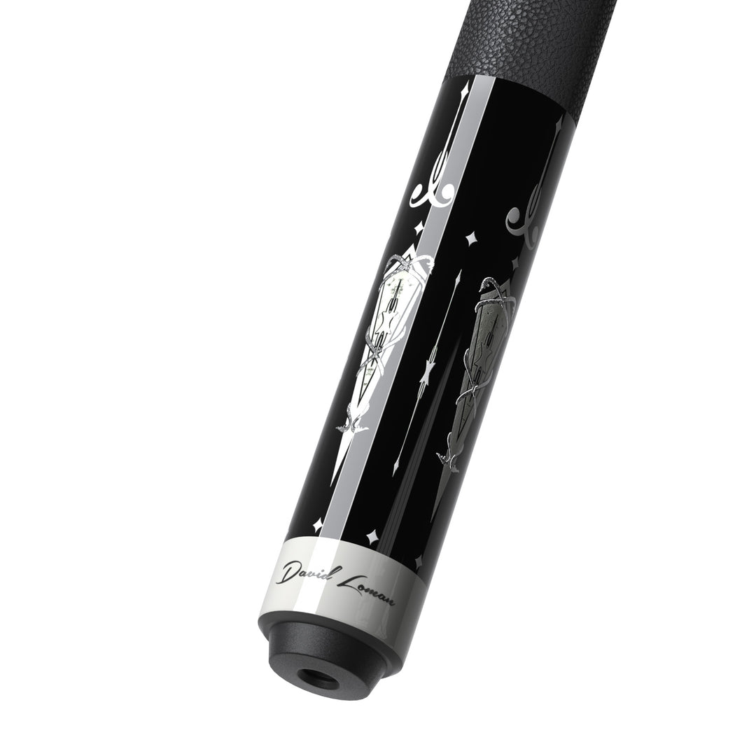 Phantom Leather Grip Pool Cue DAVID LOMAN BILLIARD CUES