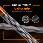 DAVID LOMAN High quality products designed with advanced snake pattern series carbon fiber pool cue