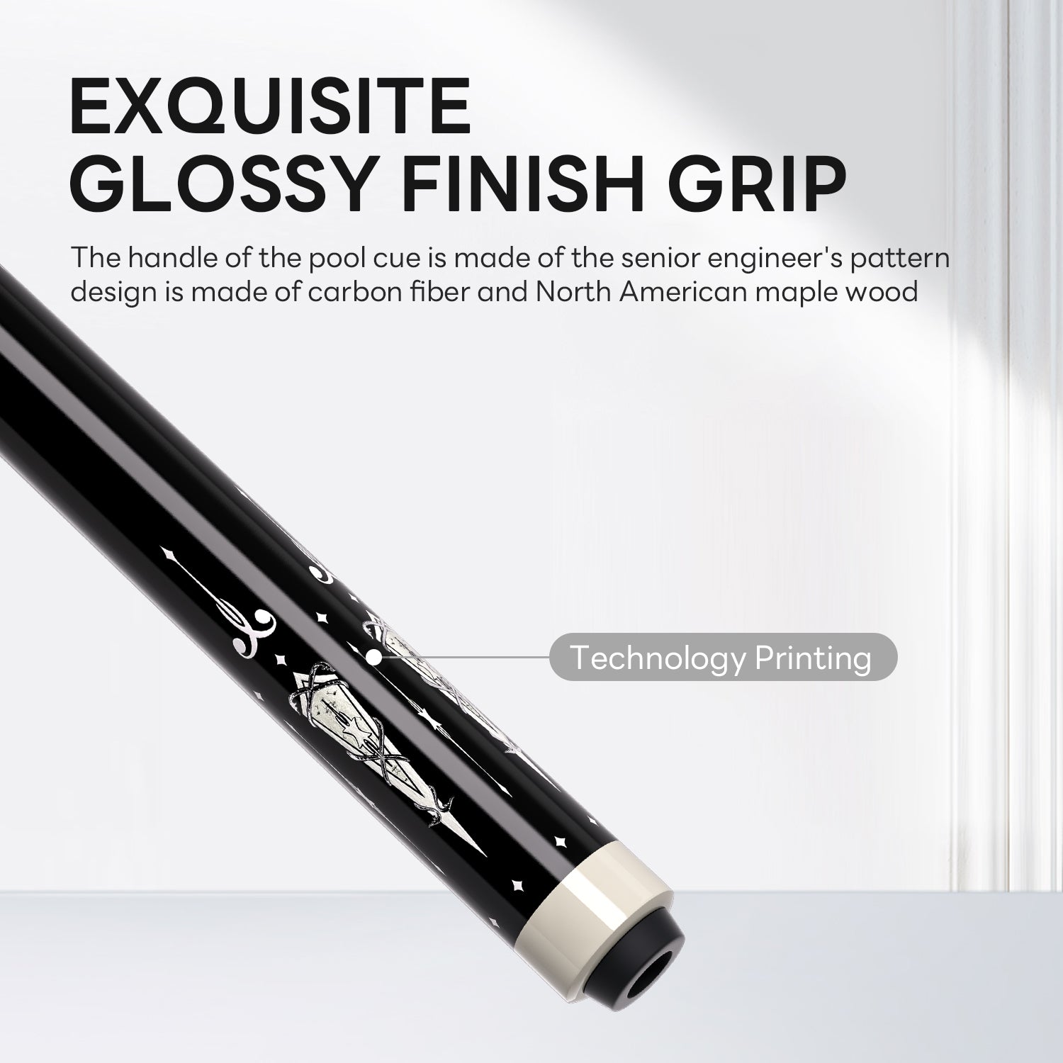 David Loman  Phantom carbon fiber pool cue 58 inches