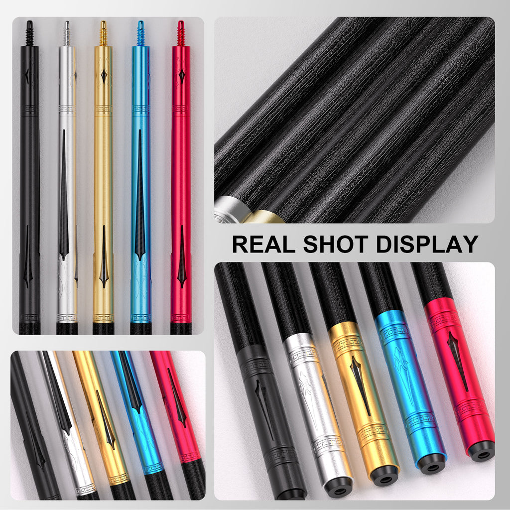 David Loman Aluminum alloy butt with carbon fiber cue shaft brand-new design billiard cue