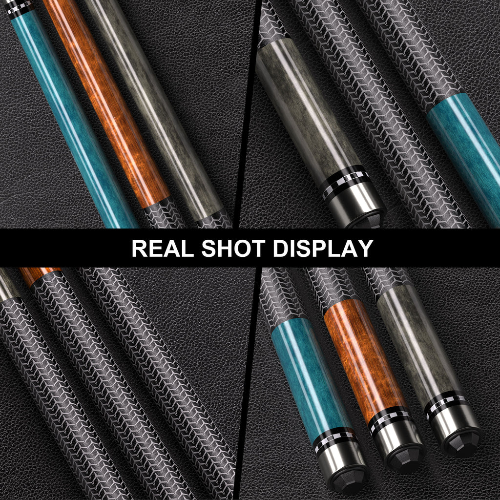 DAVID LOMAN High quality products designed with advanced snake pattern series carbon fiber pool cue