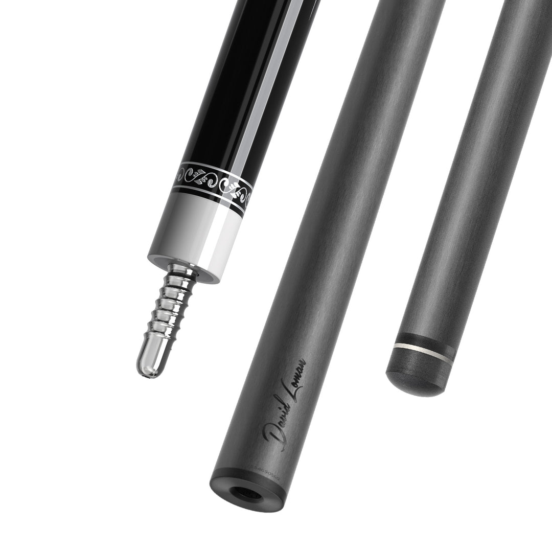 Black Flame Pool Cue DAVID LOMAN BILLIARD CUES
