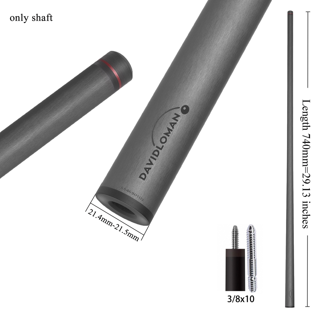 Break Carbon Fiber Cue Shaft