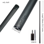 First Generation Version Cue Shaft- 29.13" /Radial Wavy 3/8-10 3/8-11 3/8-14 Uni-Loc 5/16-18 Carbon Fiber Pool Cue Shaft, Low Deflection Cue Stick Shaft,Professional Cue Stick Shaft