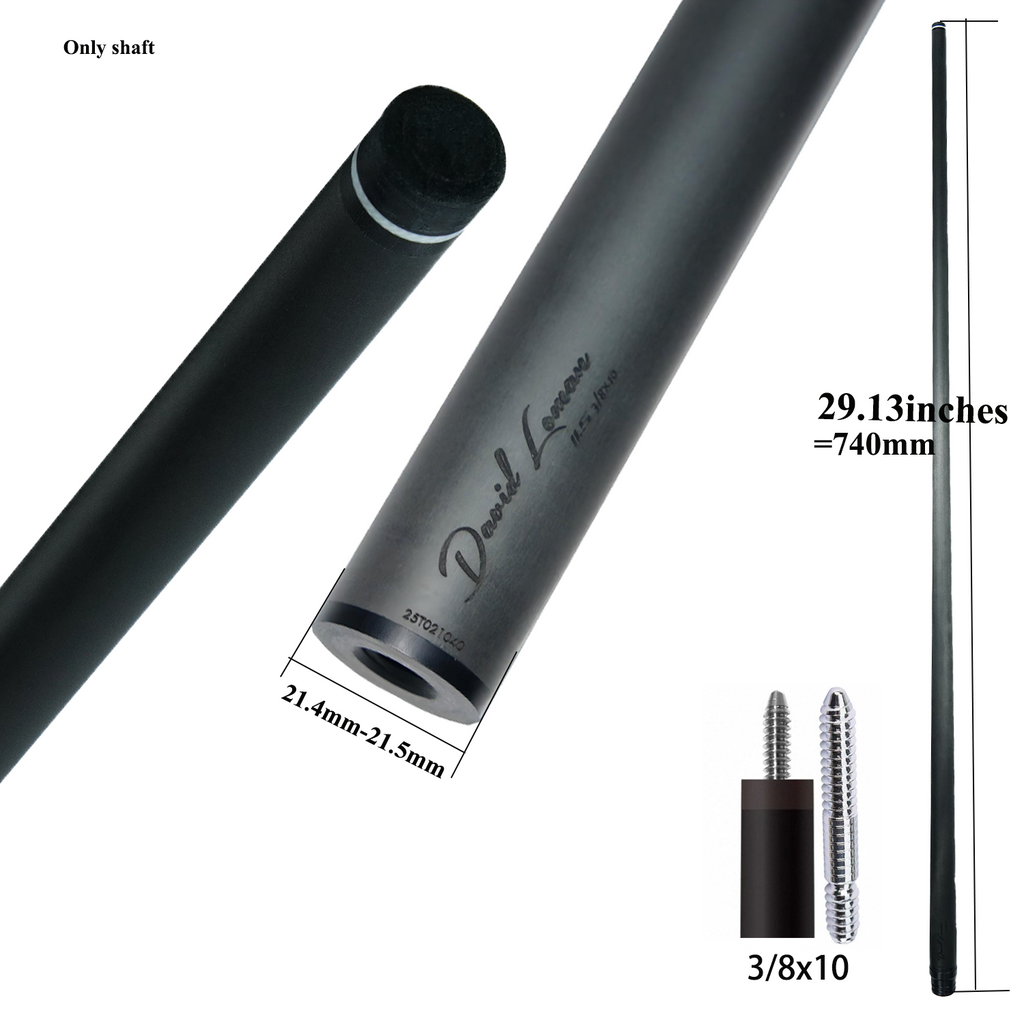 David Loman First-generation version Play/Hit cue Shaft Carbon Fiber Pool Cue Shaft