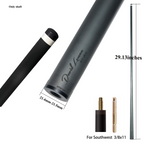David Loman PRO Version Carbon Fiber cue shaft  Professional billiards cue shaft acceleration taper juma ferrule 10.5mm/11.5mm/11.8mm/12.5mm/12.9mm