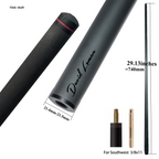 13MM Punch/Break Carbon Fiber Cue Shaft 13mm 29.13inches specifically Designed for Powerful Hitting During Kickoff