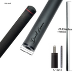 13MM Punch/Break Carbon Fiber Cue Shaft 13mm 29.13inches specifically Designed for Powerful Hitting During Kickoff