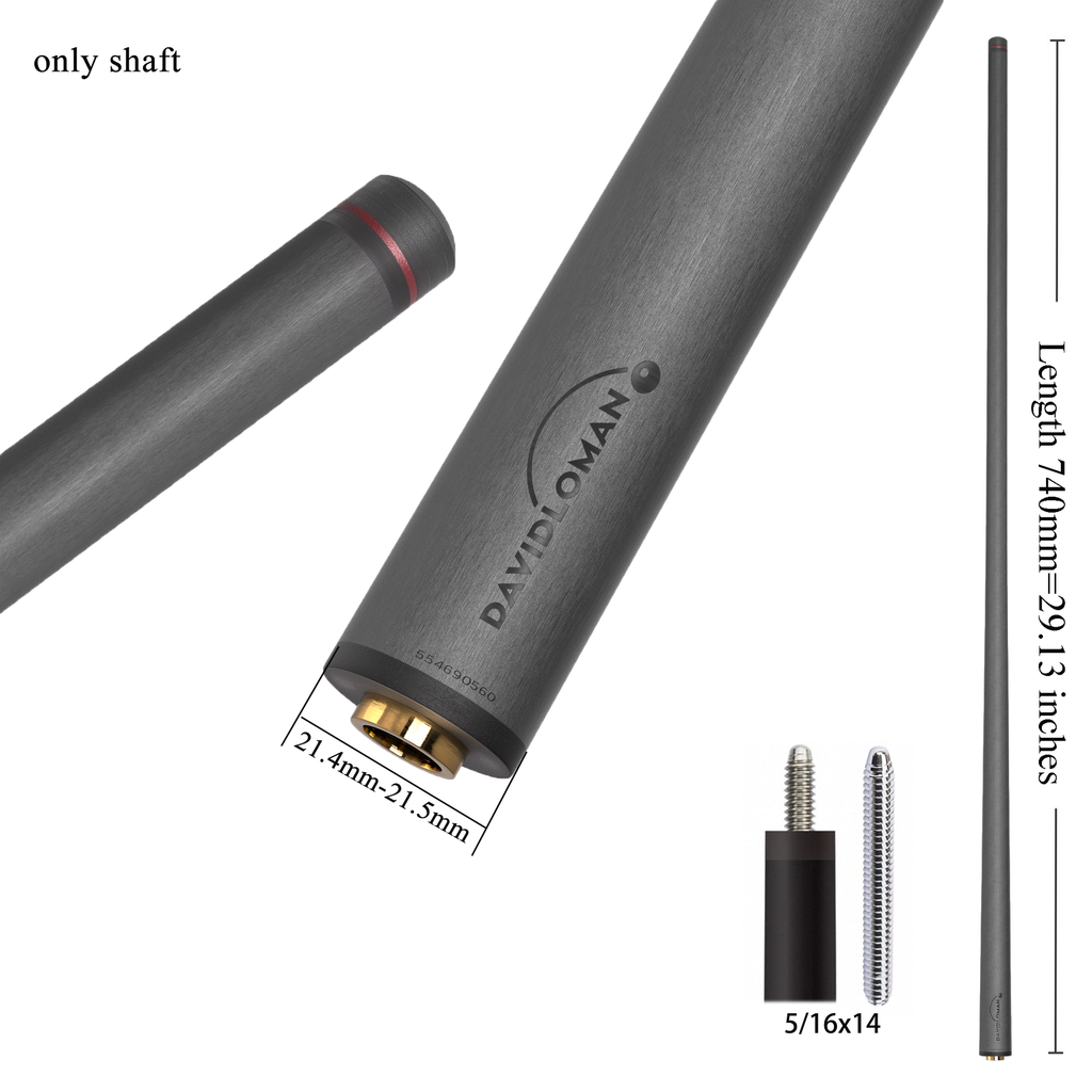 Break Carbon Fiber Cue Shaft