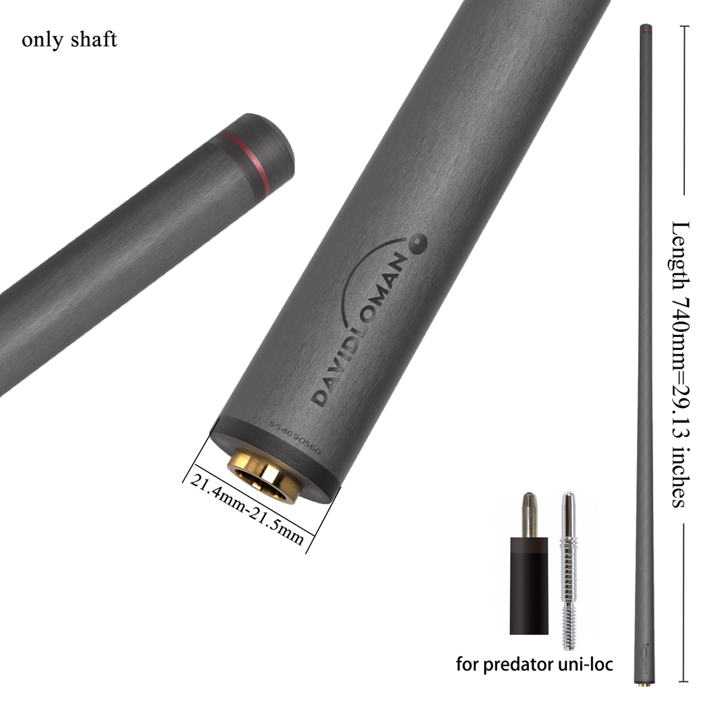 Break Carbon Fiber Cue Shaft