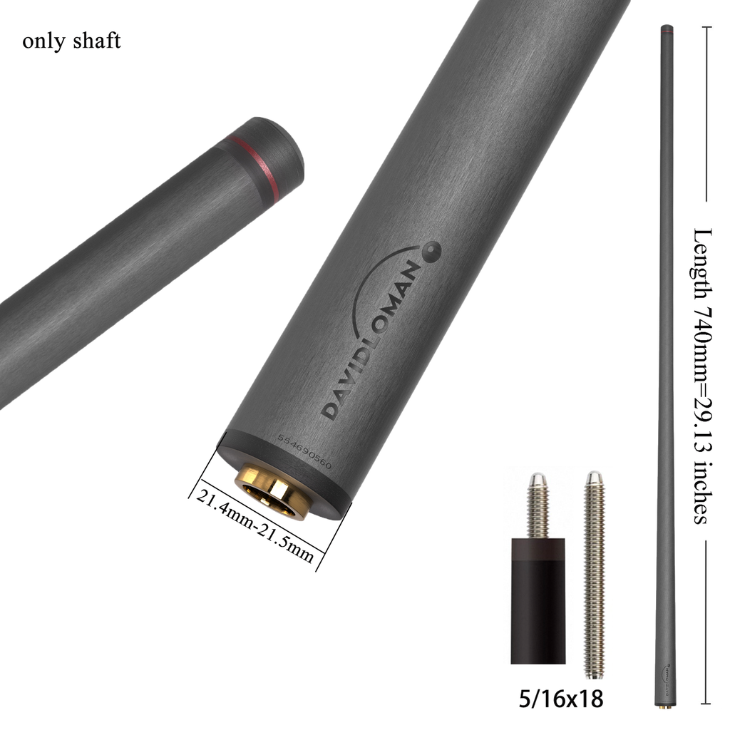 Break Carbon Fiber Cue Shaft