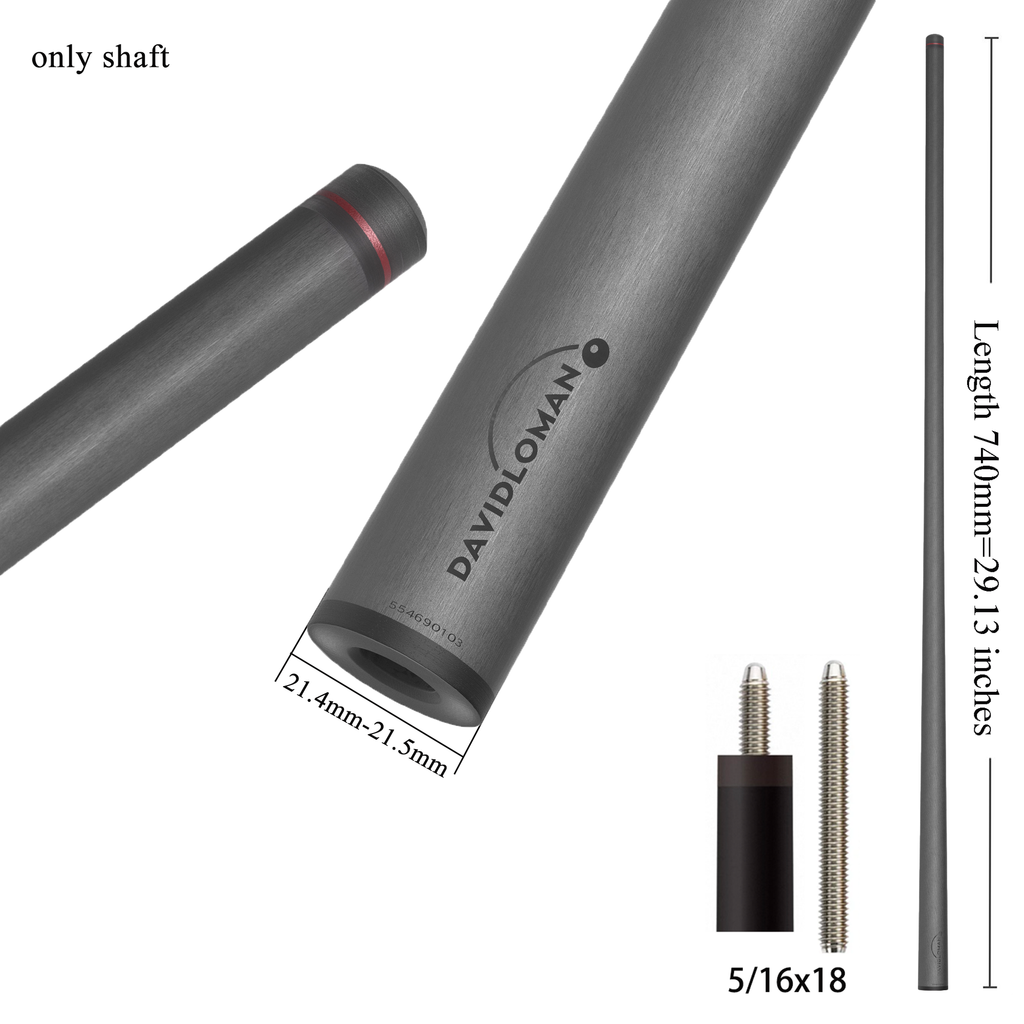 Break Carbon Fiber Cue Shaft