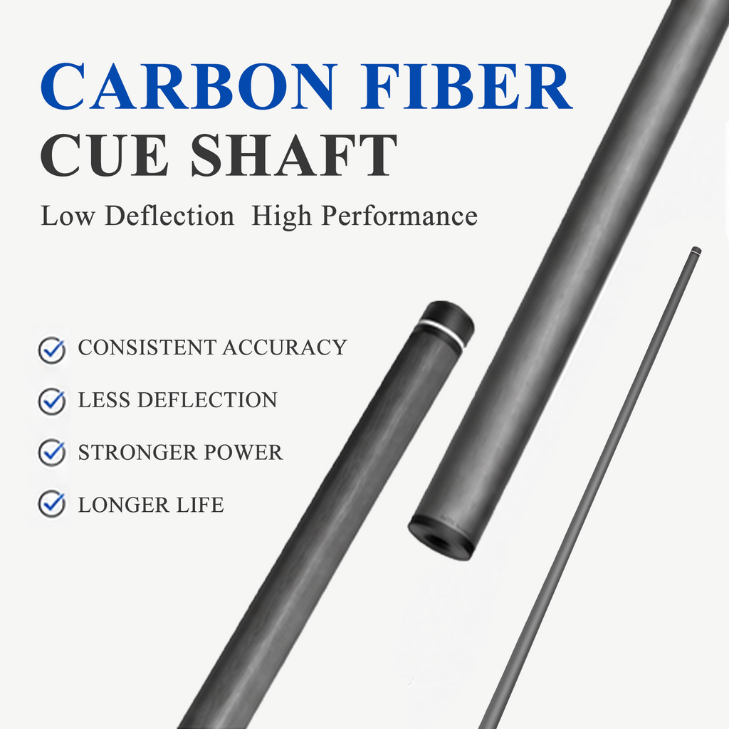 NO LOGO Carbon Fiber Pool Cue Shaft
