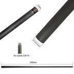 13MM Punch/Break Carbon Fiber Cue Shaft 13mm 29.13inches specifically Designed for Powerful Hitting During Kickoff