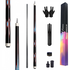 데이비드 로먼 카본 파이버 당구 큐, 58인치, 3/8 * 8핀 조인트, 11.5mm/12.5mm, 19온스/19.5온스 