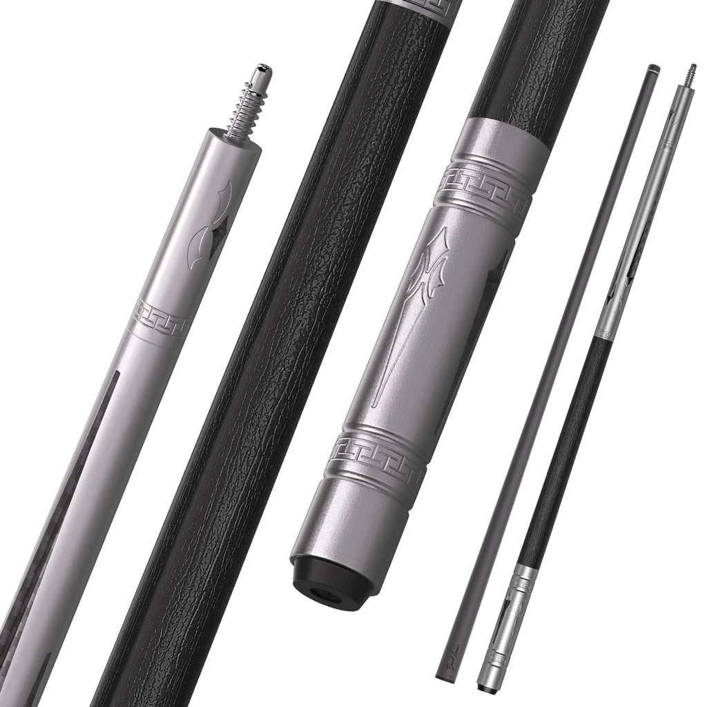 David Loman Aluminum alloy butt with carbon fiber cue shaft brand-new design billiard cue