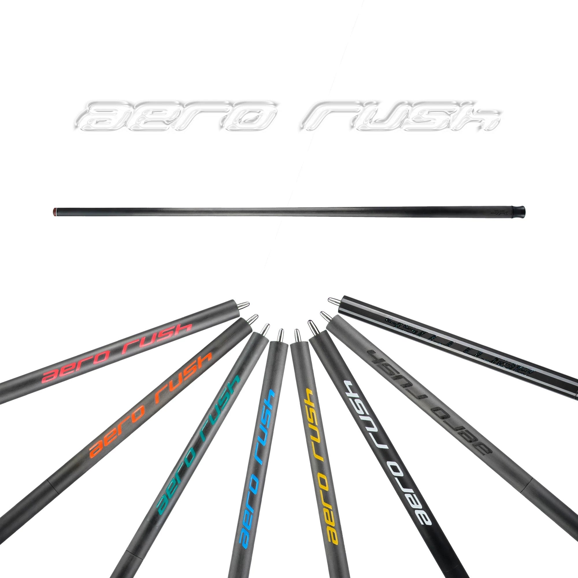 DAVID LOMAN AERORUSH Jump Break Cue 13~14oz,3 Piece Pool Stick 14mm Bakelite Tip for Explosive Breaks and Effortless Jumps 51.5 inches