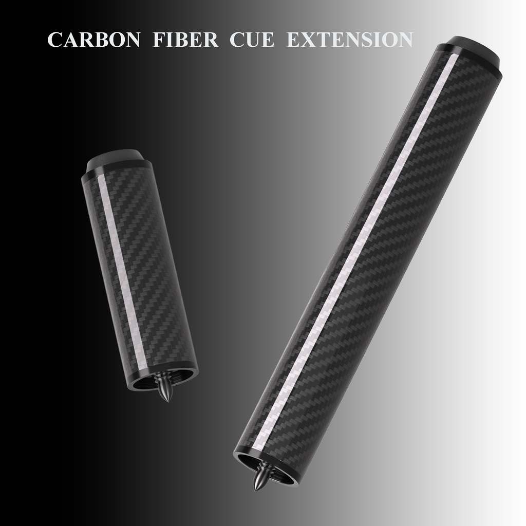 David Loman Carbon fiber cue extension, cue extension, accessory extender Suitable for all brands