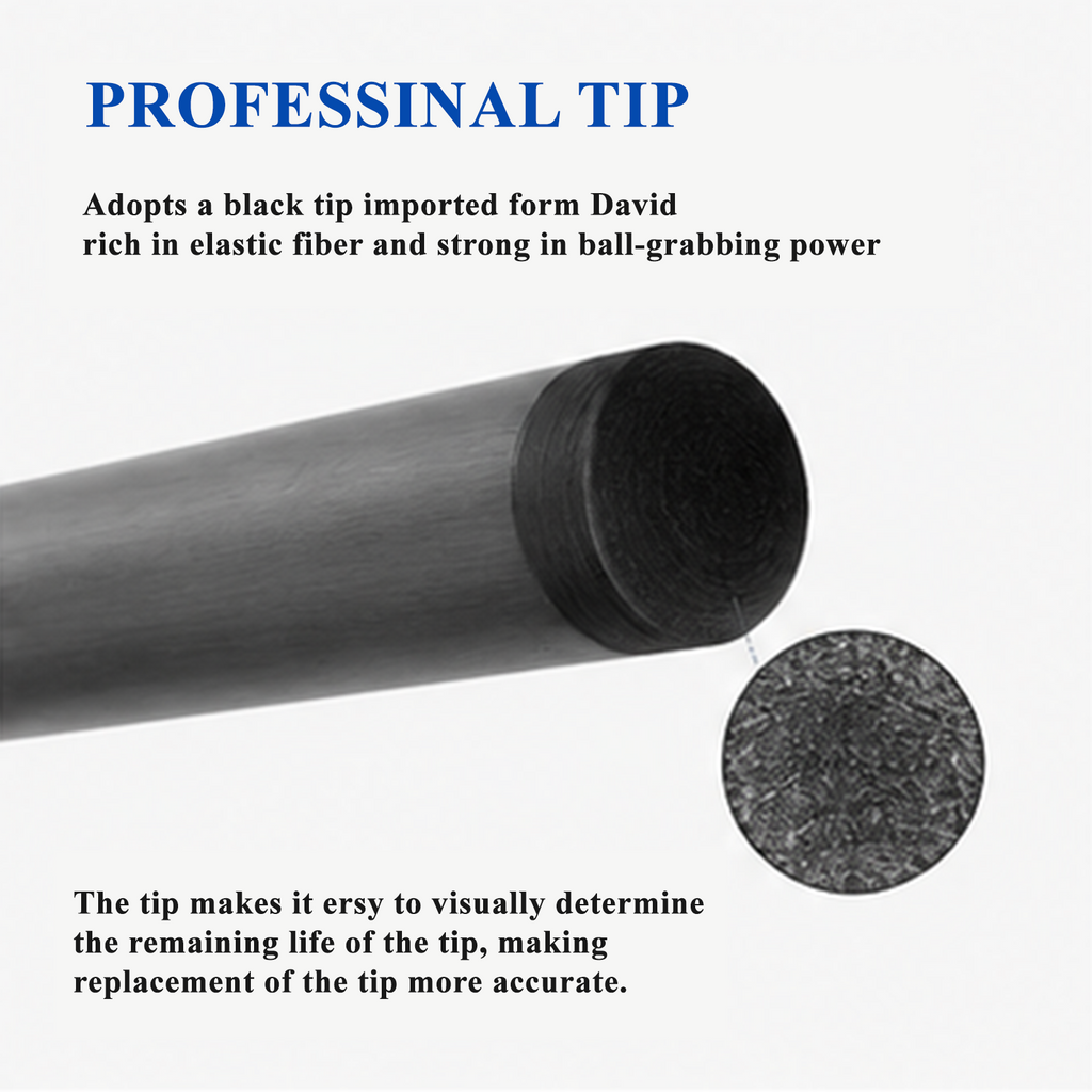 NO LOGO Carbon Fiber Pool Cue Shaft