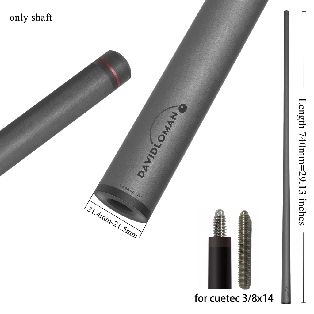 Break Carbon Fiber Cue Shaft