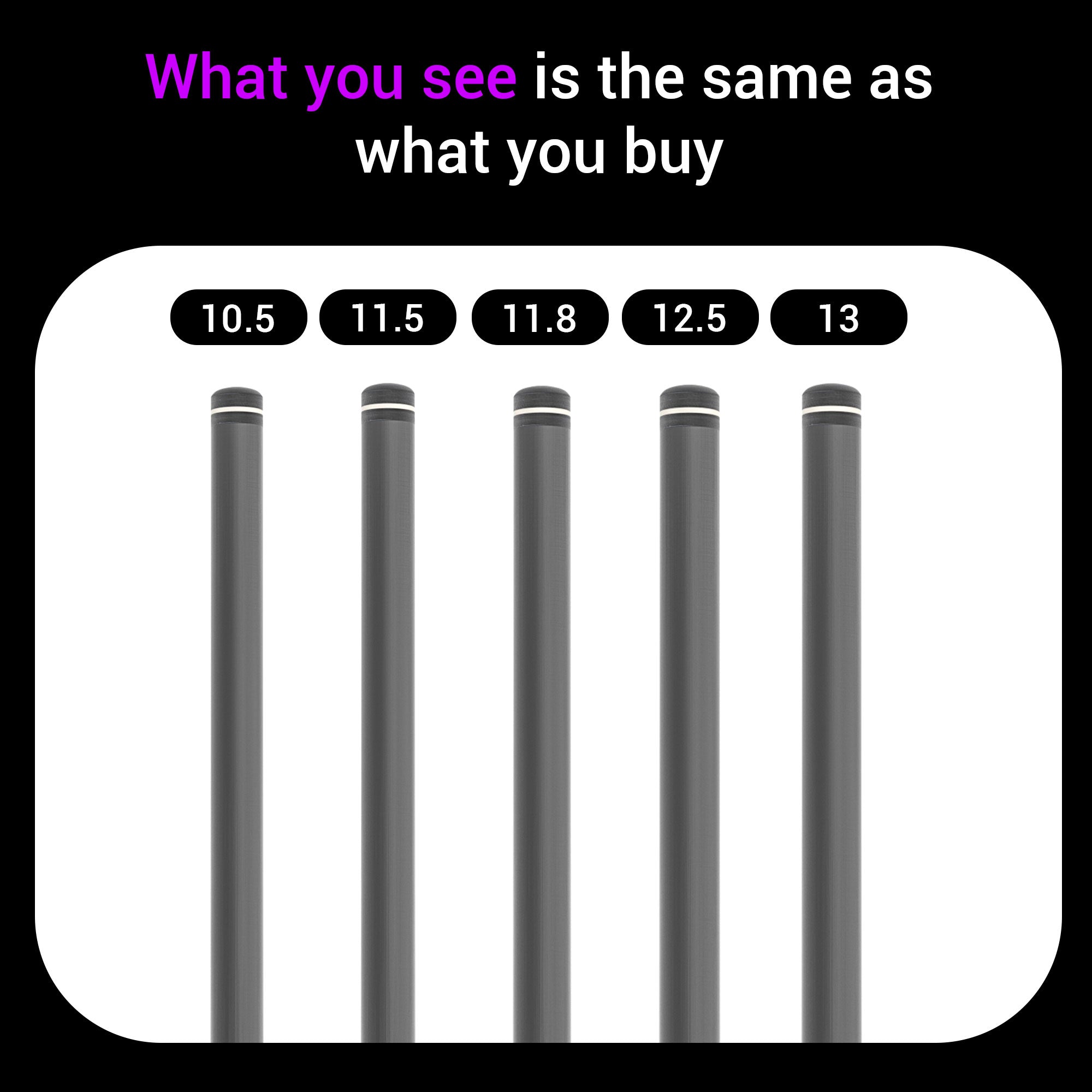DAVID LOMAN - 29.13" /Radial Wavy 3/8-10 3/8-11 3/8-14 Uni-Loc 5/16-18 Carbon Fiber Pool Cue Shaft, Low Deflection Cue Stick Shaft,Professional Cue Stick Shaft