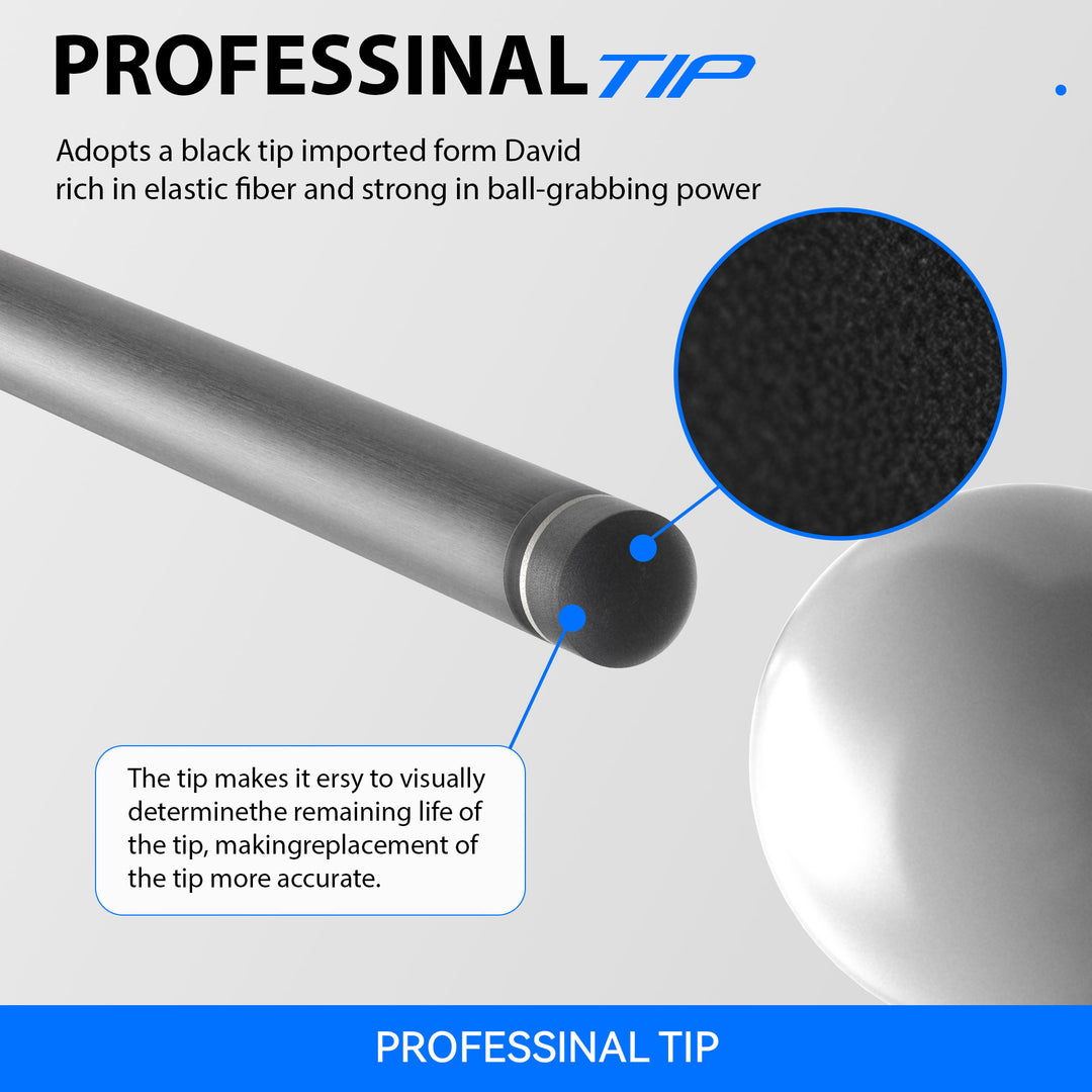 NO LOGO Carbon Fiber Pool Cue Shaft DAVID LOMAN BILLIARD CUES