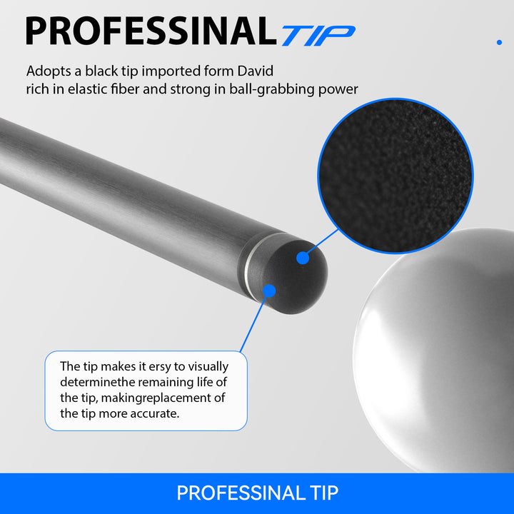 NO LOGO Carbon Fiber Pool Cue Shaft DAVID LOMAN BILLIARD CUES