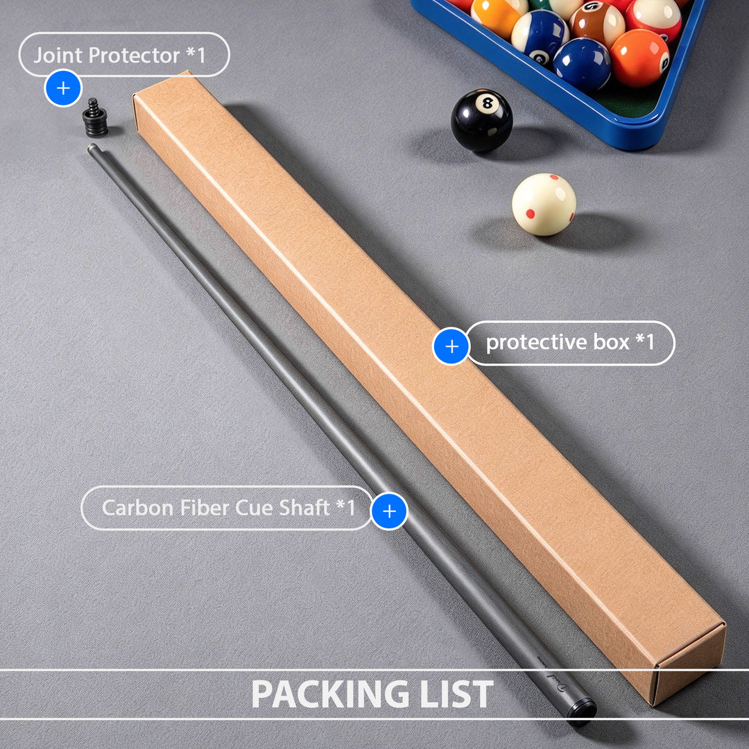 NO LOGO Carbon Fiber Pool Cue Shaft DAVID LOMAN BILLIARD CUES