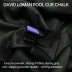 David loman Billiards stick chalk chocolate powder, nine balls, Chinese style eight balls, powder wipe pool cue tip