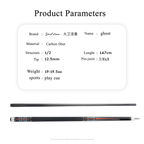 Ghost pool cue-12.5mm