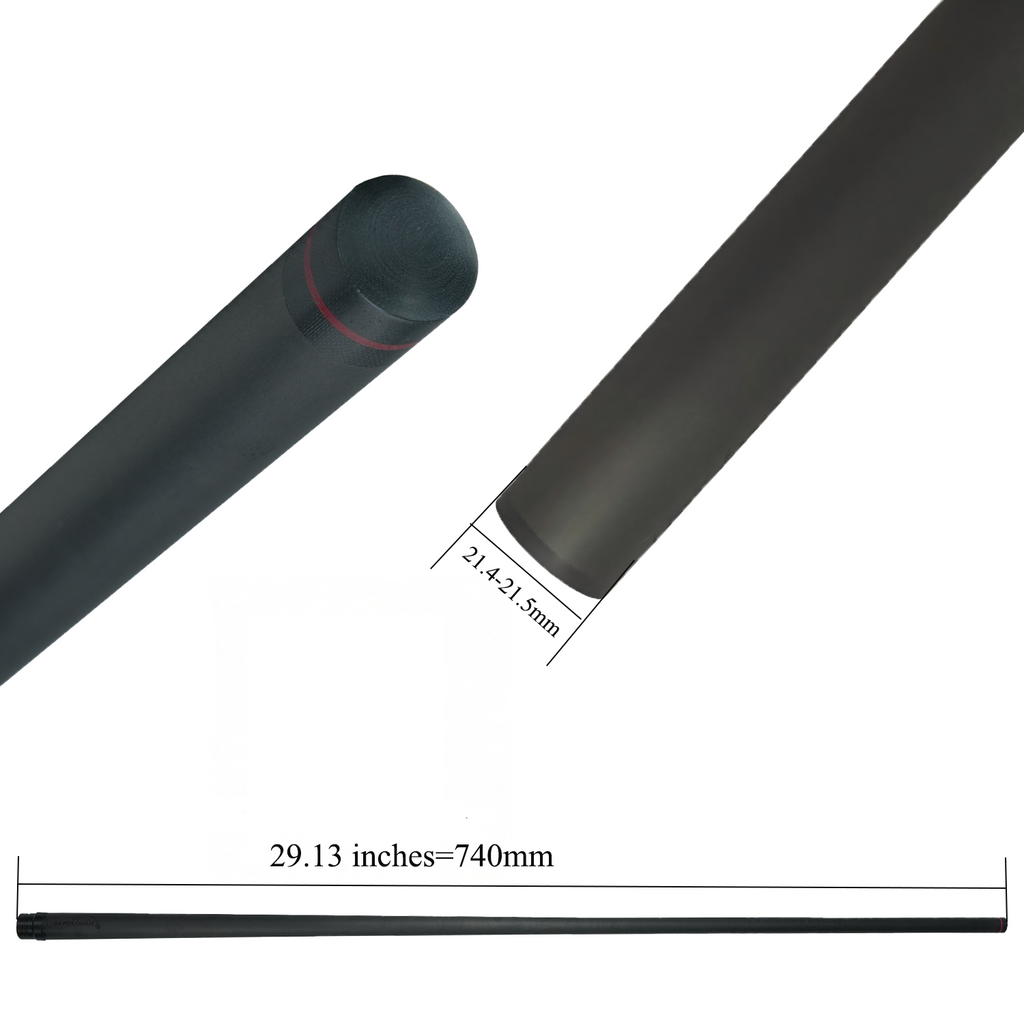 13MM Punch/Break Carbon Fiber Cue Shaft 13mm 29.13inches specifically Designed for Powerful Hitting During Kickoff