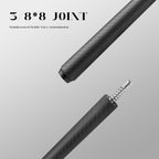 David Loman Billiard Cue 100 % Carbon Fiber Pool Cue stick 58 inches,11.5mm/12.5mm Pen Tip Professional carbon fiber Billard cue