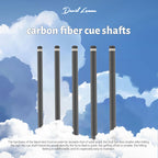 David Loman PRO Version Carbon Fiber cue shaft  Professional billiards cue shaft acceleration taper juma ferrule 10.5mm/11.5mm/11.8mm/12.5mm/12.9mm