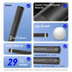 PRO Version Carbon Fiber Cue Shaft